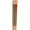 Ekena Millwork Traditional Block Rough Sawn Bracket, Western Red Cedar, 6"W x 38"D x 42"H BKT06X38X42TRA05RWR - alternate 3